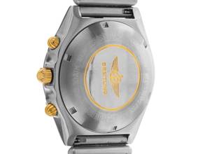 Thumbnail von Breitling Chronomat Ref.81.950 1995 original Box sehr gut Vintage Chronomat Chronograph