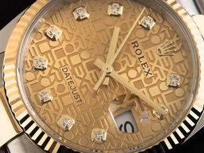 Thumbnail von Rolex Datejust Jubilee Diamanten Ref.126233 2018 Full Set wie Neu Vintage Datejust Jubilee Diamanten