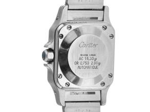 Thumbnail von Cartier Santos Galbée Lady Ref.0902 1993 Full Set Original Vintage Unpoliert Santos Galbee Lady PM kleines Modell
