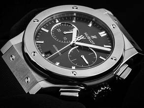 Thumbnail von Hublot Classic Fusion Racing Grey Ref.521.NX.7071.RX 2026 Full Set Unworn Classic Fusion Chronograph Titanium Rubber Folding Clasp