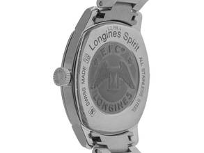 Thumbnail von Longines Spirit Ref.L.2.198.4 2002 Box & Description Original Vintage Unpolished Spirit