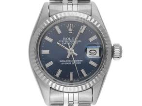 Thumbnail von Rolex Lady-Datejust Ref.69174 open 6/9 1974 Box&Beschreibung Original Vintage Unpoliert Datejust Lady open 6/9 Stahl 18kt Weißgold Jubil Armband