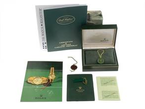 Thumbnail von Rolex Lady-Datejust Ref.69174 open 6/9 1974 Box&Beschreibung Original Vintage Unpoliert Datejust Lady open 6/9 Stahl 18kt Weißgold Jubil Armband