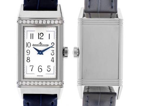  Jaeger-LeCoultre Reverso One Monoface Ref.Q3288420 2026 Full Set Ungetragen Reverso One Diamanten Quarz Krokoleder Faltschließe 
