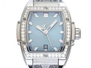 Hublot Big Bang Unico Ref.682.SX.717B.RX.1204 2026 フルセット 未使用 Spirit of Big Bang スティール コールブルー レディース ダイヤモンド 0.88ct ラバー フォールディングクラスプ