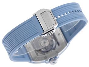 Thumbnail von Hublot Big Bang Unico Ref.682.SX.717B.RX.1204 2026 Full Set Unworn Spirit of Big Bang Steel Coal Blue Lady Diamonds 0.88ct Rubber Folding Clasp