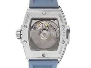 Thumbnail von Hublot Big Bang Unico Ref.682.SX.717B.RX.1204 2026 Full Set Unworn Spirit of Big Bang Steel Coal Blue Lady Diamonds 0.88ct Rubber Folding Clasp