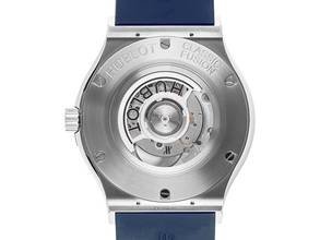 Thumbnail von Hublot Classic Fusion Blue Titanium Ref.542.NX.7170.RX 2026 Full Set Unworn Classic Fusion Titanium Blue Rubber Folding Clasp