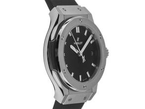 Thumbnail von Hublot Classic Fusion Quartz Ref.581.NX.1470.RX 2026 Full Set Unworn Classic Fusion Titanium Rubber Folding Clasp