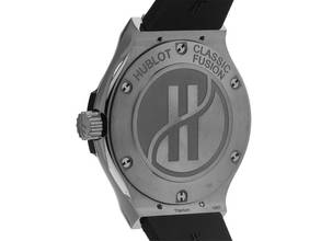 Thumbnail von Hublot Classic Fusion Quartz Ref.581.NX.1470.RX 2026 Full Set Unworn Classic Fusion Titanium Rubber Folding Clasp