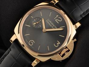 Thumbnail von Panerai Luminor Due 3 Days Ref.PAM00677 2017 Full Set very good Vintage Luminor 3 Days