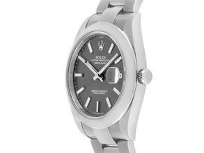 Thumbnail von Rolex Datejust 41 Ref.126300 2019 LC 100 Full Set wie Neu Datejust Stahl Oyster Armband