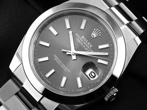 Thumbnail von Rolex Datejust 41 Ref.126300 2019 LC 100 Full Set wie Neu Datejust Stahl Oyster Armband