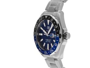 Thumbnail von TAG Heuer Aquaracer 300M Calibre 7 GMT Ref.WAY201T.BA0927 Year 2022 Full Set very good Vintage Aquaracer