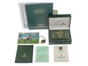 Thumbnail von Rolex Datejust 36 Ref.16013 Bj.1985 Full Set sehr gut Vintage Datejust open 6/9 Jubilé Armband