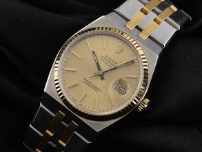 Thumbnail von Rolex Datejust Oysterquartz Ref.17013 Bj.1987 Full Set sehr gut Vintage Oysterquartz open 6/9