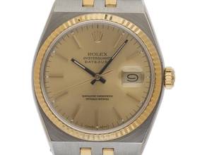 Thumbnail von Rolex Datejust Oysterquartz Ref.17013 Bj.1987 Full Set sehr gut Vintage Oysterquartz open 6/9