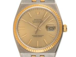Thumbnail von Rolex Datejust Oysterquartz Ref.17013 Bj.1987 Full Set sehr gut Vintage Oysterquartz open 6/9