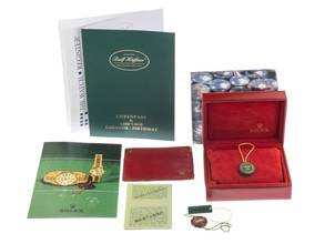 Thumbnail von Rolex Lady-Datejust Ref.6917 1977 Box&Beschreibung Original unpoliert Datejust Lady open 6/9 Diamanten 0,60ct Perlmutt