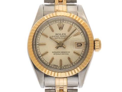  Rolex Lady-Datejust Ref.6917 1983 Box&Beschreibung sehr gut Vintage Datejust Lady Jubilee 
