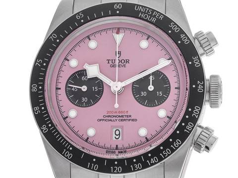  Tudor Black Bay Chrono Miami Pink Ref.M79360N-0019 2025 Full Set Ungetragen Black Bay Chrono Miami Pink 