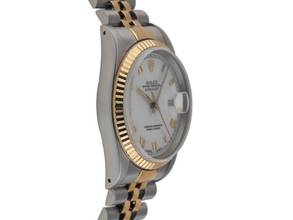 Thumbnail von Rolex Datejust 36 Ref.16233 Bj.1988 Box&Beschreibung Original Vintage Unpoliert Datejust open 6/9 Jubilé Armband