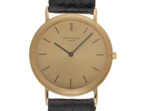 Thumbnail von Patek Philippe Calatrava Ultrathin Ref.3992 Bj.1970 Full Set sehr gut Vintage Calatrava Ultrathin