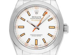 Thumbnail von Rolex Milgauss Oyster Perpetual Milgauss Ref.116400 2007 LC 100 Full Set sehr gut Vintage Milgauss Stahl Oyster Armband