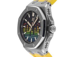 Thumbnail von Audemars Piguet Royal Oak Offshore Ref.15710ST.OO.A027CA.01 2022 Full Set original unpolished Royal Oak Offshore Titan Music Edition