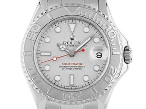 Thumbnail von Rolex Yacht-Master Ref.168622 Bj.2005 Full Set sehr gut Vintage Yacht-Master Medium Stahl 950 Platin