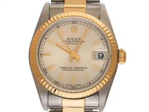 Thumbnail von Rolex Datejust 31 Medium Ref.278273 2002 Box&Beschreibung sehr gut Vintage Datejust Medium Stahl 18kt Gelbgold Oyster Armband