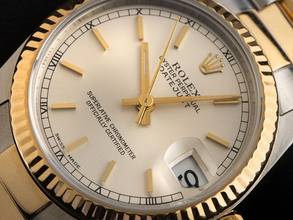 Thumbnail von Rolex Datejust 31 Medium Ref.278273 2002 Box&Beschreibung sehr gut Vintage Datejust Medium Stahl 18kt Gelbgold Oyster Armband