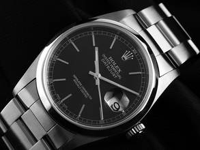 Thumbnail von Rolex Datejust 36 Ref.16200 2003 LC 100 Full Set wie Neu Vintage Datejust Stahl Oyster Armband