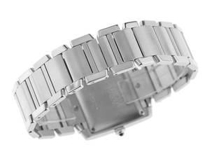 Thumbnail von Cartier Tank Française GM Großes Modell Ref.2302 Bj.2003 Box&Beschreibung sehr gut Vintage Tank Francaise GM Großes Modell