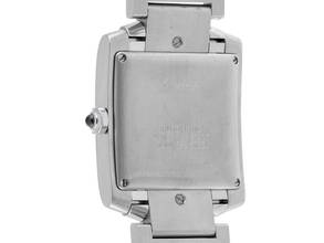 Thumbnail von Cartier Tank Française GM Großes Modell Ref.2302 Bj.2003 Box&Beschreibung sehr gut Vintage Tank Francaise GM Großes Modell
