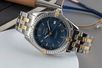 Thumbnail von Breitling Antares Blue Dial Steel / Gold Automatic Men's Watch B10048 Classic