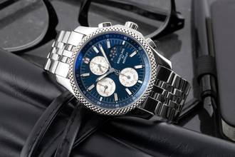 Thumbnail von Breitling Bentley Mark VI Chronograph Steel / Platinum Automatic Ref P19362