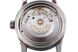 Thumbnail von Breitling Navitimer 35 MOP Diamond Stainless Steel Automatic Women's Watch Ref. A17395