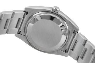 Thumbnail von Rolex Air King 34 Pink Index Stahl Automatik Medium Size R. 114200 Papiere LC170
