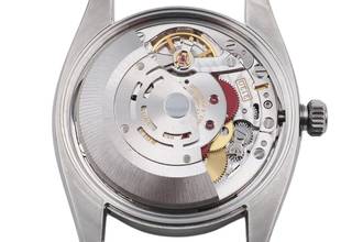 Thumbnail von Rolex Air King 34 Pink Index Stahl Automatik Medium Size R. 114200 Papiere LC170