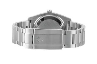 Thumbnail von Rolex Air King 34 Pink Index Stahl Automatik Medium Size R. 114200 Papiere LC170
