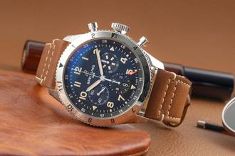 Thumbnail von Breitling Super Avi Chronograph GMT 46 P-51 Mustang AB04453A1B1X1