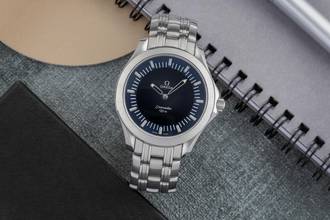 Thumbnail von Omega Seamaster 120 M Multifunction Stainless Steel Quartz Ref. 2521.81.00 B&P 1999