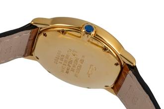 Thumbnail von Cartier Must Ronde LM 925 Silver Gold-Plated Quartz Men's Watch Ref. W1006922 1810 1