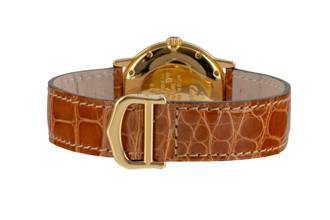 Thumbnail von Cartier Must Ronde LM 925 Silver Gold-Plated Quartz Men's Watch Ref. W1006922 1810 1