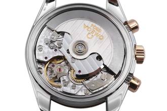 Thumbnail von Omega Speedmaster Ladies Chronograph Steel / Gold Automatic Ref. 324.28.38.40.06.001