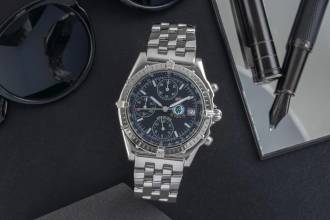 Thumbnail von Breitling Blackbird Chronomat Blackbird Steel Automatic Men's Watch Ref. A13050.1