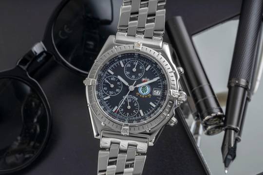  Breitling Blackbird Chronomat Blackbird Stahl Automatik Herrenuhr Ref. A13050.1 