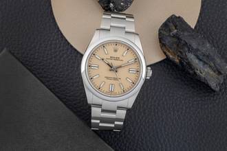 Thumbnail von Rolex Oyster Perpetual 41 Beige Stahl Automatik Herrenuhr Ref. 134300 B&P 2026