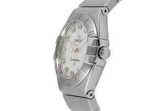 Thumbnail von Omega Constellation Quartz Steel MOP Dial Ladies' Watch Ref. 123.10.27.60.05.001
